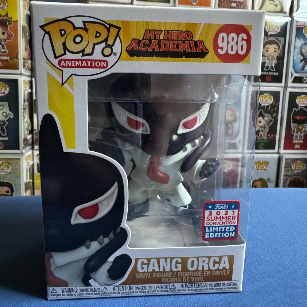 Funko Pop My Hero Academia Gang Orca Vinyl Figure